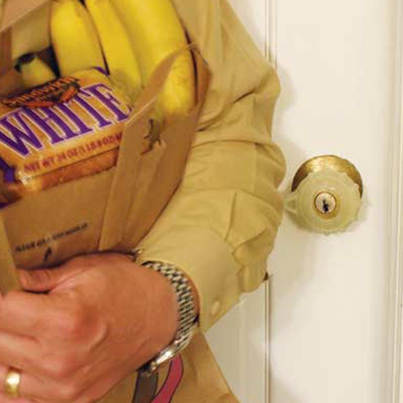 Door Knob Grip Glow in the Dark Fits Most Doorknobs High Selling Easy Support Opening Capacity