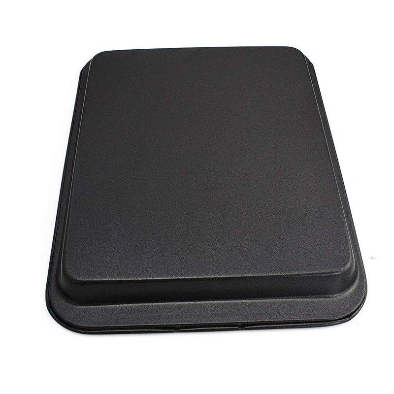 Rechthoekige Non-stick Brood Cake Bakvormen Lade Bakplaat Oven Rechthoekige Zwarte Bakplaat Diy Bakken Anti-aanbak Bakvormen Tray