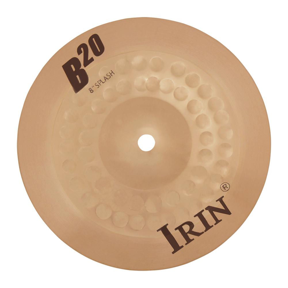 IRIN 8 Inch B20 Cymbal Bronze Cymbal for Drum Set Percussion Musical Instrument Drum Parts Accessories