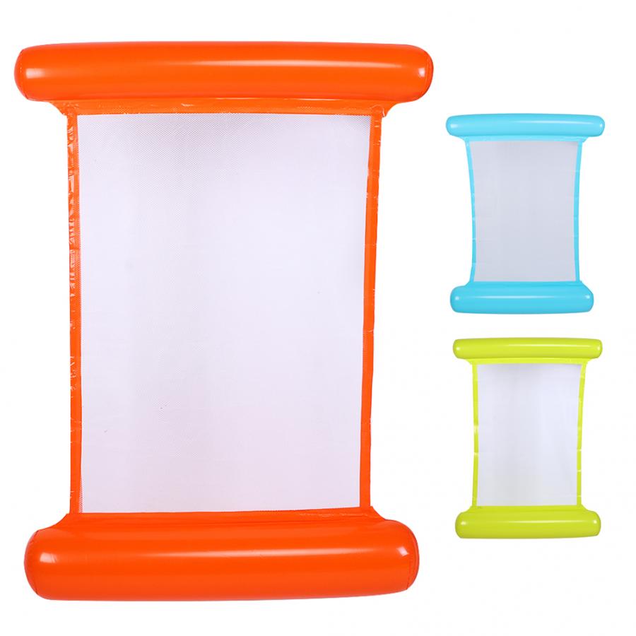 Bed Pool Party Portable Floating Inflatable Water Bed Foldable Hammock Swimming Pool Floating Chair