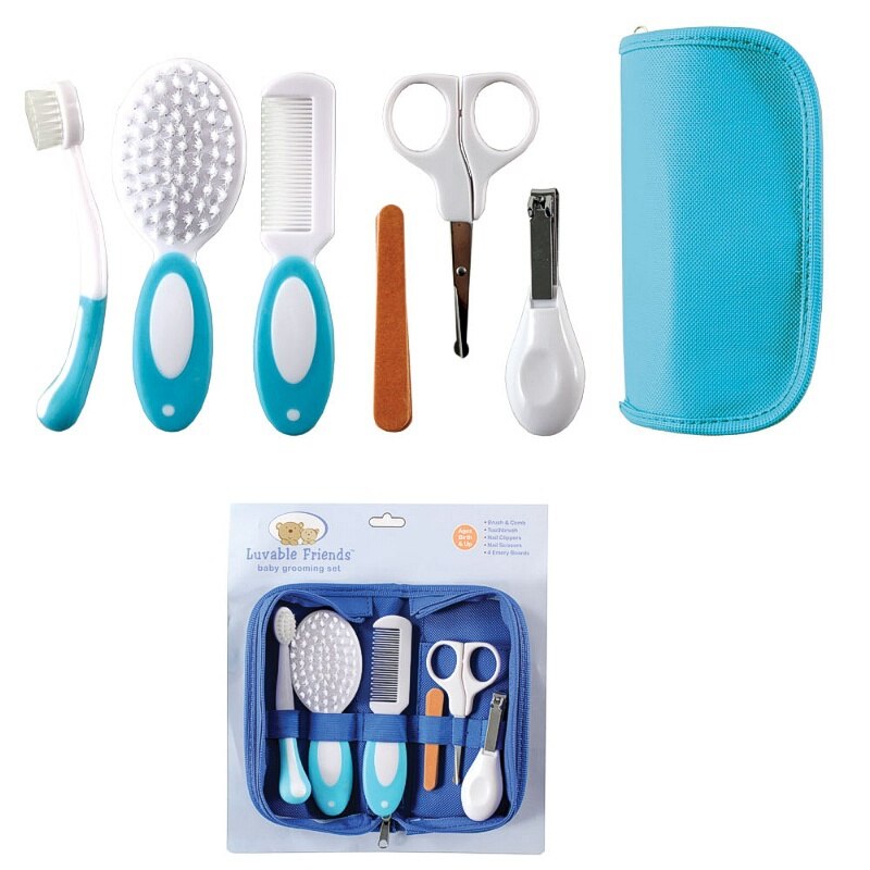 Luvable Vrienden Baby Grooming Care Manicure Set: Default Title