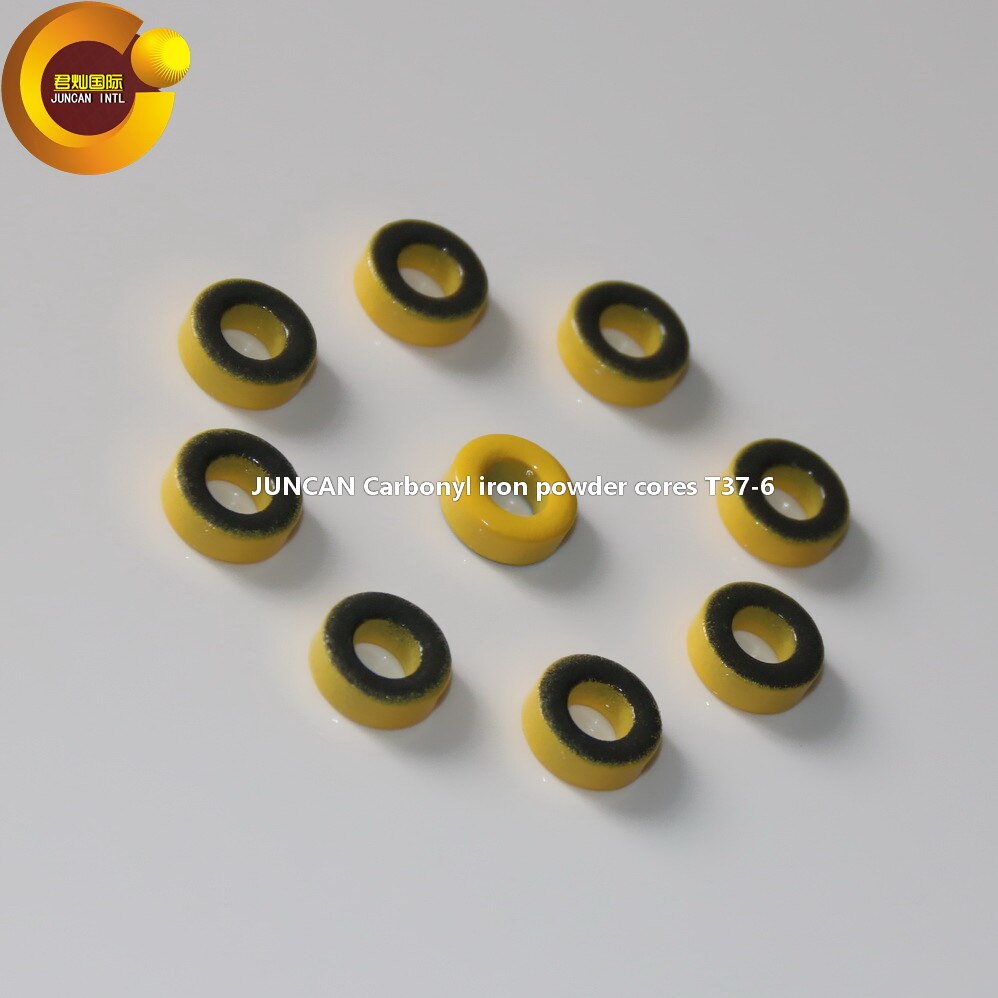 T37-6 Carbonyl iron powder cores high frequency magnetic cores