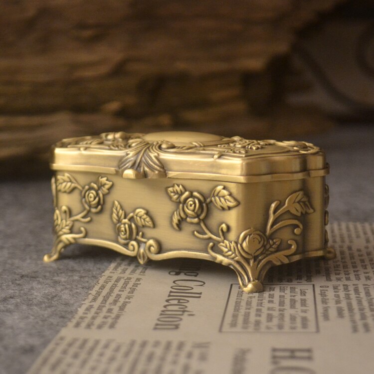 europena retro bronze metal Toothpick Holders toothpick dispenser toothpick box toothpick holder home storage box YQT025