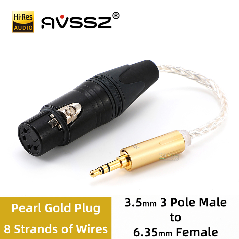 Cable de Audio para auriculares de soldadura Manual para jack XLR 3,5mm 4,4mm 6,35mm 2,5mm macho hembra con adaptador de auriculares de Cable plateado: Verde