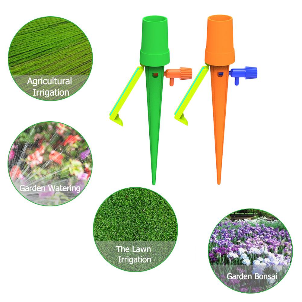 Auto Drip Irrigation System Ajustable Self-Contained Dripper Spike Kits Household Garden Flower Planting Tools Automatic Water