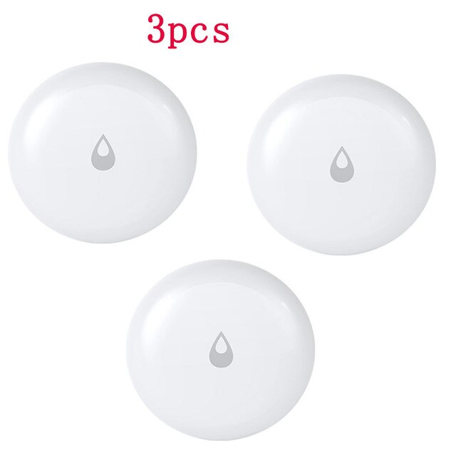 Original Aqara IP67 Waterproof Humidity Sensor Smart Home Water Sensor Remote Alarm APP Control: 3 pcs