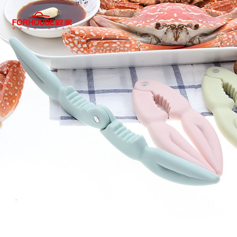 Lobster Crab Forks Cracker Crab Caws Sheller Walnut Nut Clip Sea Food Tool Plastic Spoon Kitchen Gadgets