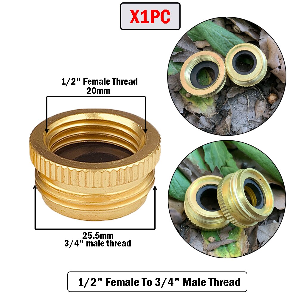 1-8 Hole 1/4" 1/2" 3/4" Brass Sprayer Nozzle Garden Irrigation For Farm Drip Irrigation Pesticide Atomizing Spray Fitting: N