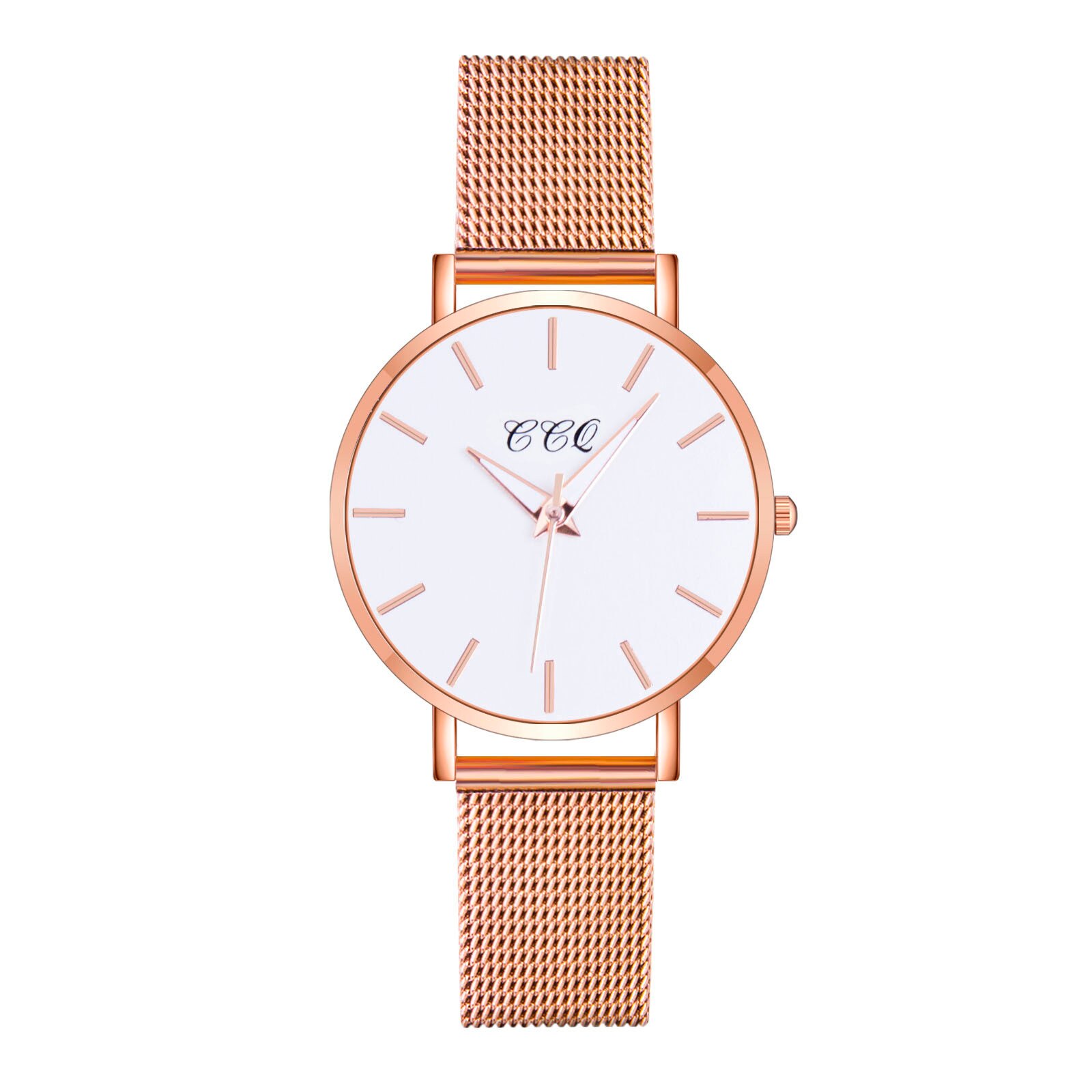femmes montres aimant boucle de luxe en acier inoxydable bracelet Quartz montre dames Simple montre-bracelet petite amie