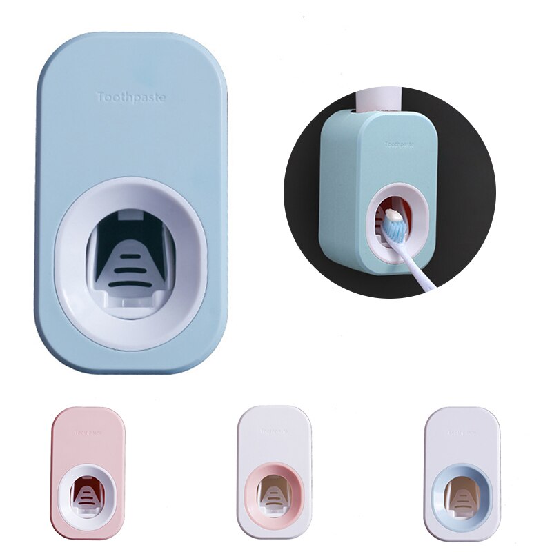 Oral Hygiene Care Wall-mounted Squeezer Tube Toothpaste Tooth Paste Squeezer Dispenser Automatic Toothpaste Holder