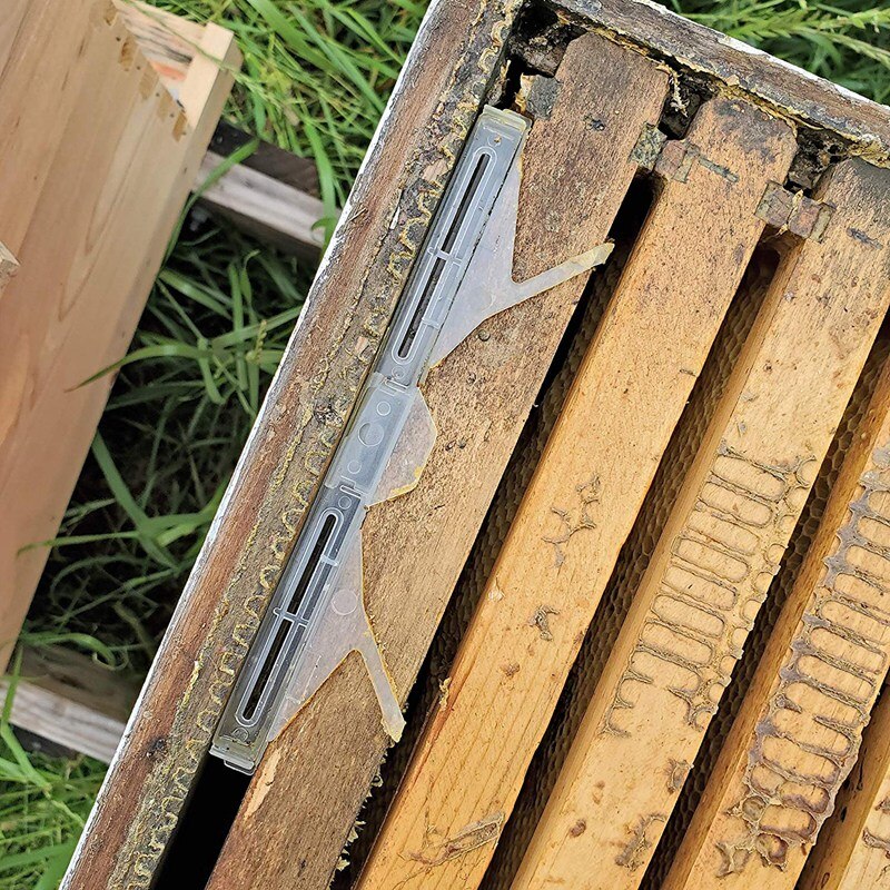 18 pakke klare genanvendelige små bikubefoliefælder, miljøvenlige og sikre for bier, biavlforsyninger