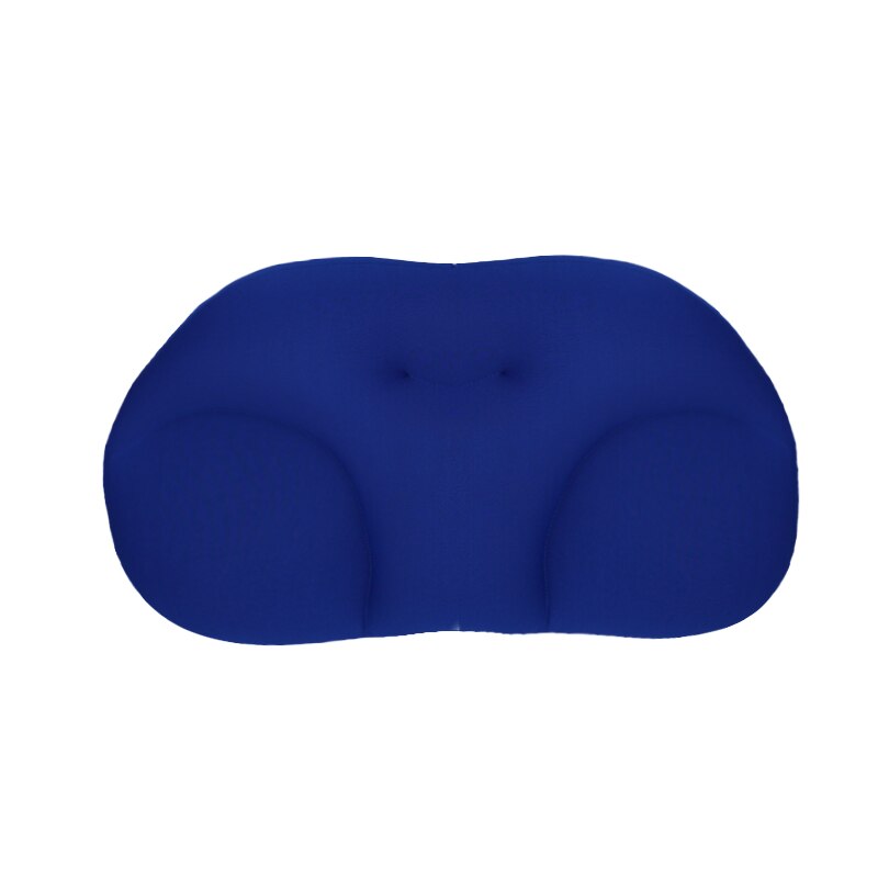 Hals Care Foam Kussen 4 Kleuren Schuim Deeltjes Kussen Nek Kussen Fiber Trage Rebound Zacht Kussen Massager Cervicale Gezondheidszorg: Blue