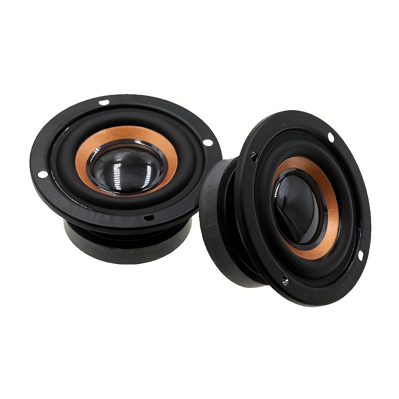 2 unids/lote 63mm 4 ohm 5W altavoces Subwoofer 45 núcleos altavoz de graves redondo magnético DIY Mini Altavoz Bluetooth portátil