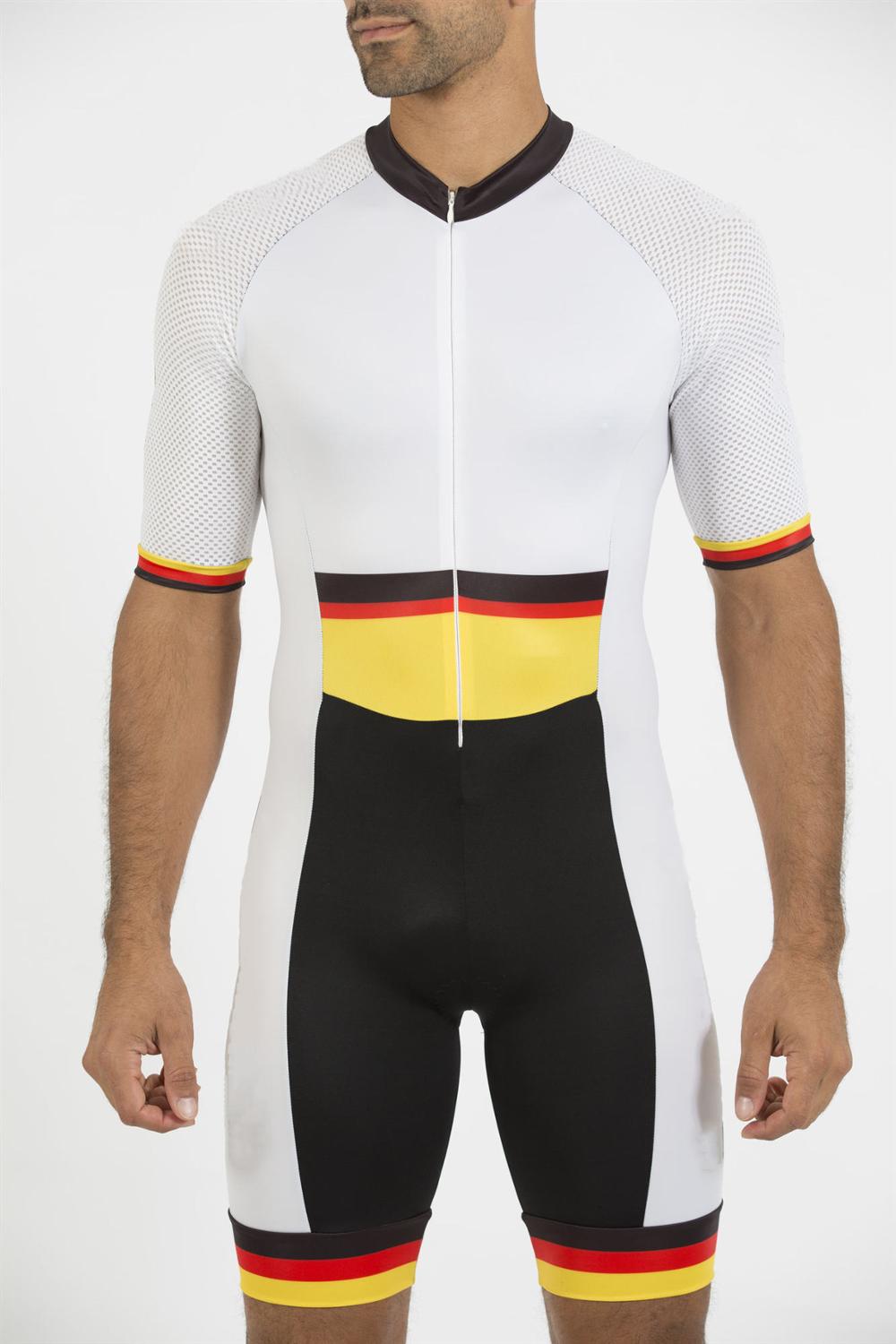 Herren Overall Einteiler - Langarm Bodysuit Für Radsport & Triathlon