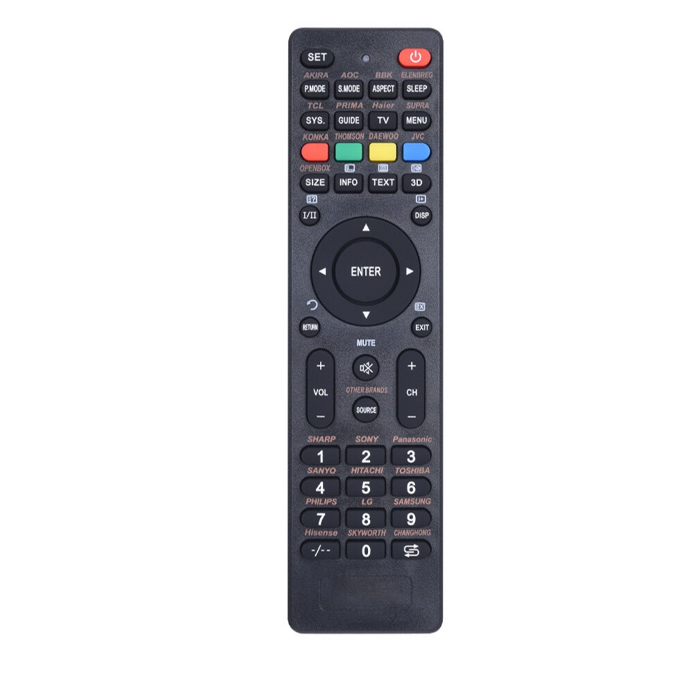 Universal Remote Control Rm-L1130+8 For All Brand Tv Smart Tv Remote Control Comfortable To Use For LED TV Or LCD TV