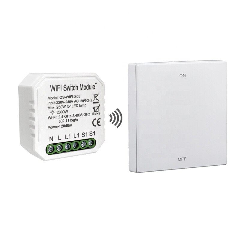 Mini Smart Wifi DIY Switch Control Smart Home Automation Module Works With Alexa Google Home Smart Life Tuya App Inteligente