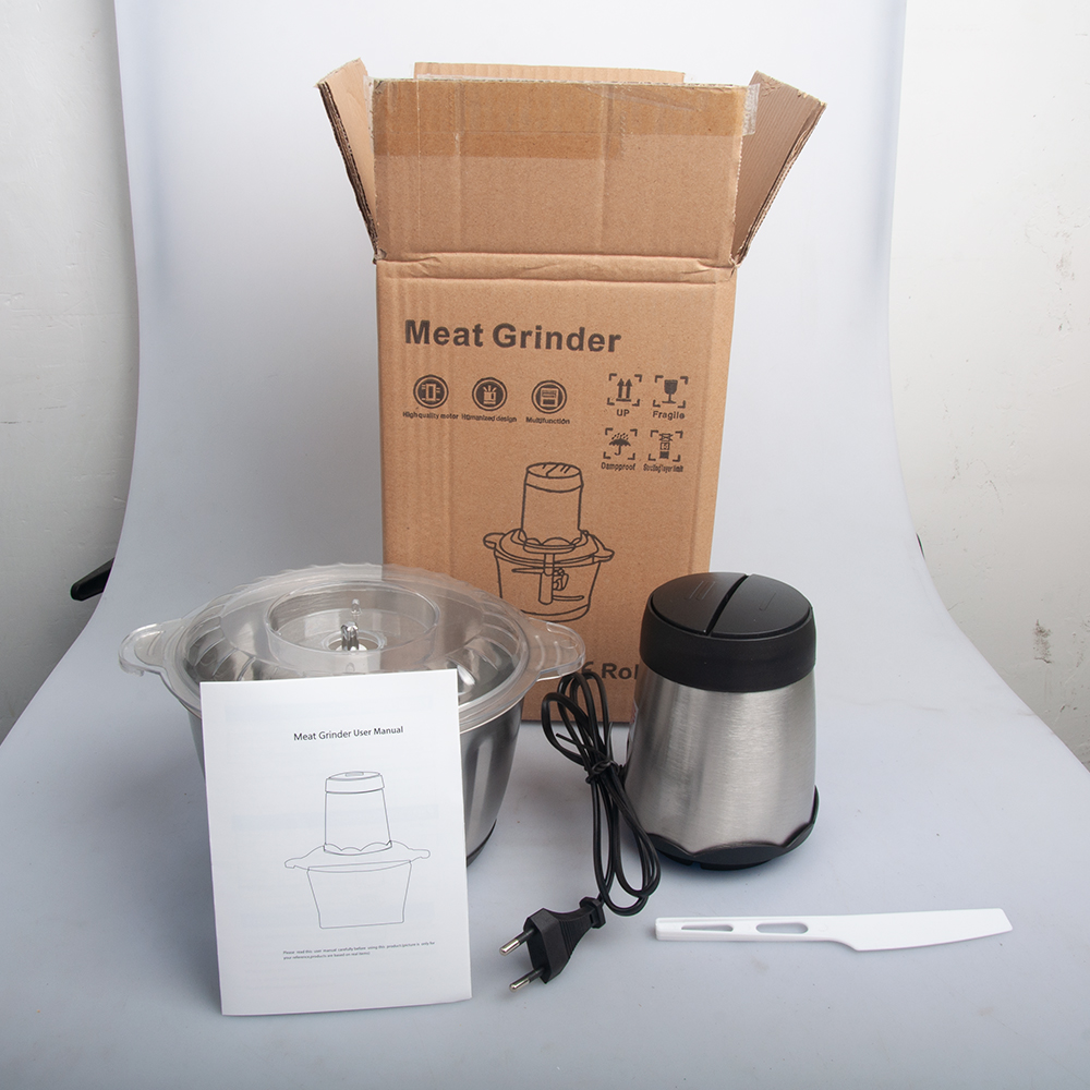 Procesadores de alimentos Houselin, picadora de carne y picadora de alimentos, picadora eléctrica de verduras para carne/pescado/verduras/comida para bebés