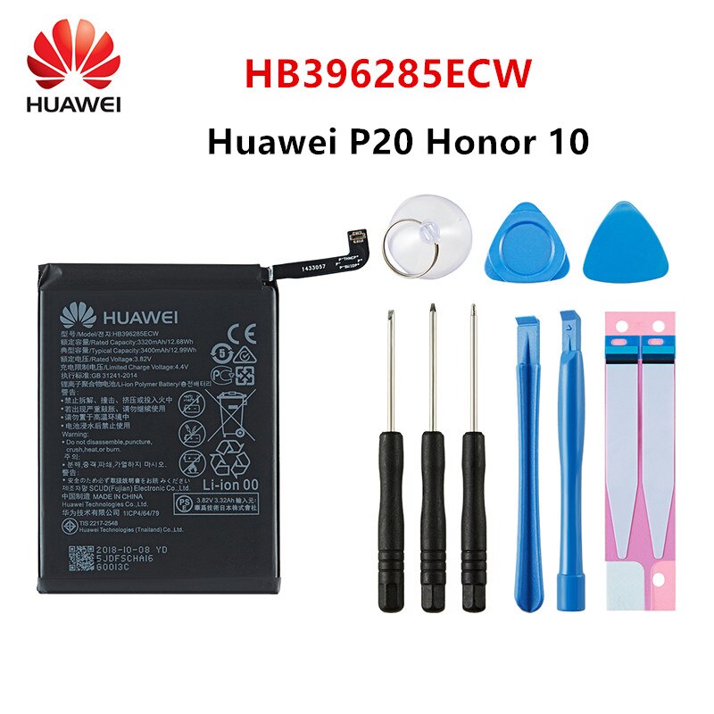 Original Huawei batería para HUAWEI Mate 9/Mate9 Pro/10/10 Pro /P20/P20 Pro/honor 8 9 10 Nova/Nova 2/Nova 2 Plus/Nova 3