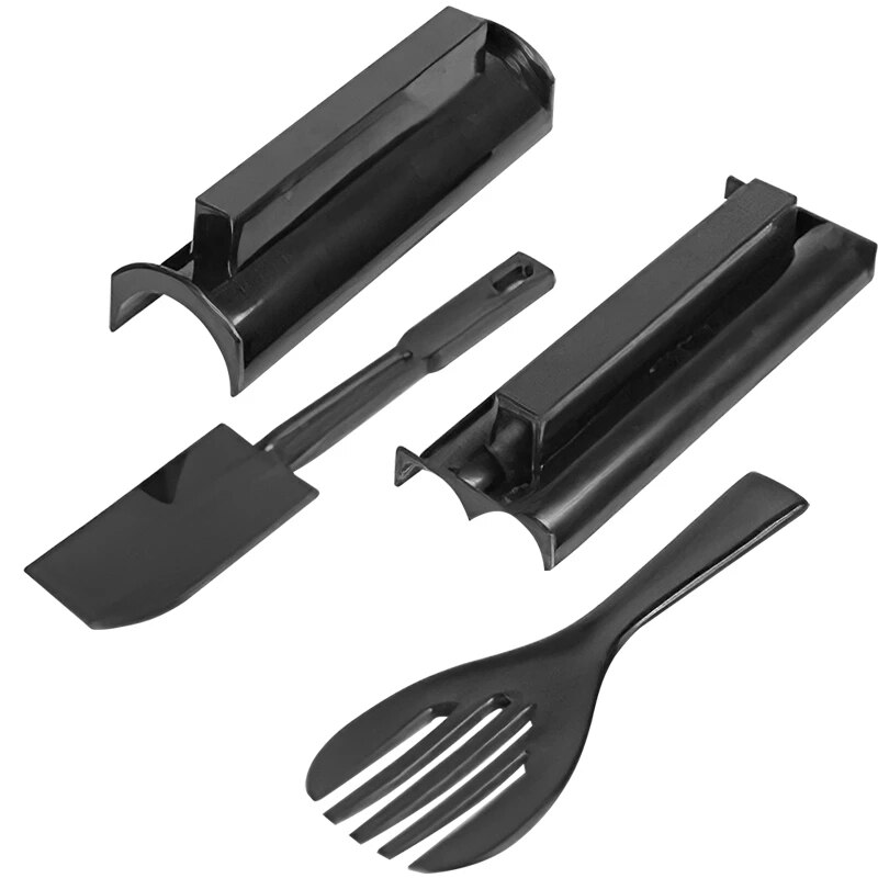 Sushi Maker Equipment Kit Japanese Rice Ball Roll Mold Bazooka Multifunctional Mould Making Sushi Tools Kitchen Gadgets Black