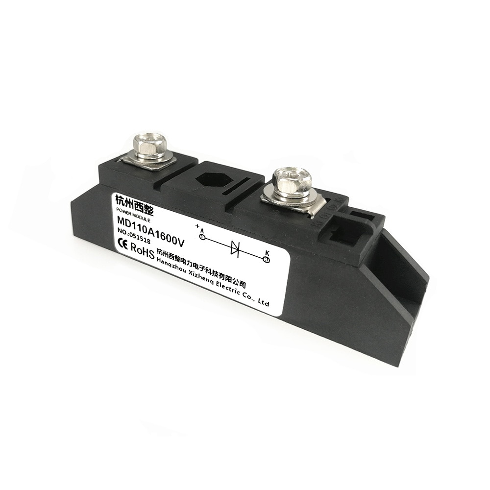 Fotovoltaïsche Anti-Terugslag Diode MD26A 40A 55A 70A 90A 100A 110A 1600V Diode Hoge Reverse Weerstand Punt Contact diode