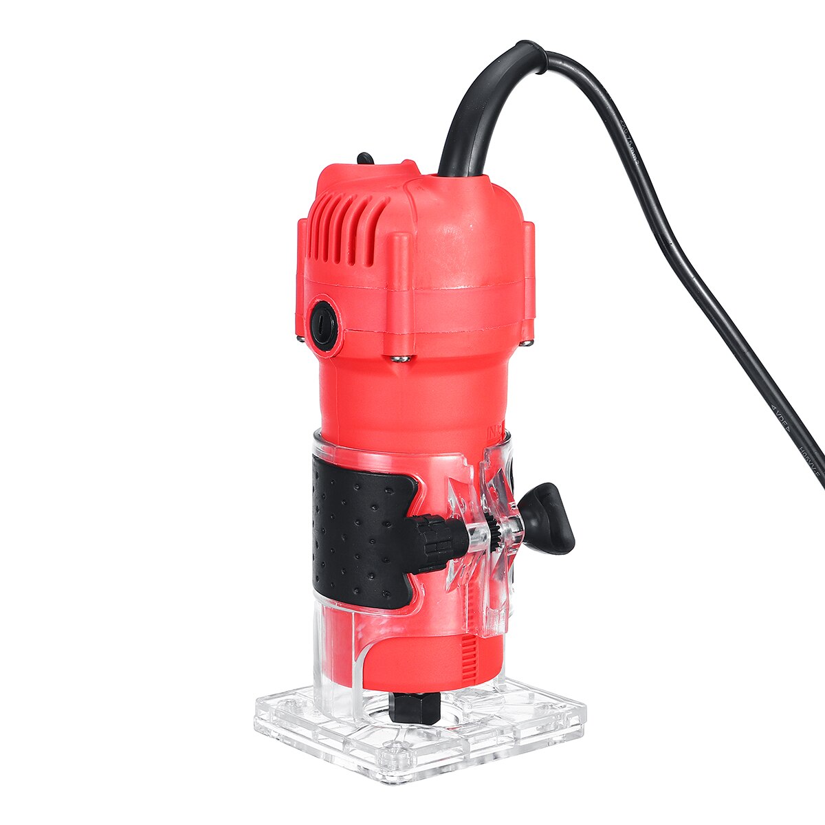 110V/220V 1300W Woodworking Electric Trimmer Wood Milling Engraving Slotting Trimming Machine Hand Carving Machine Wood Router