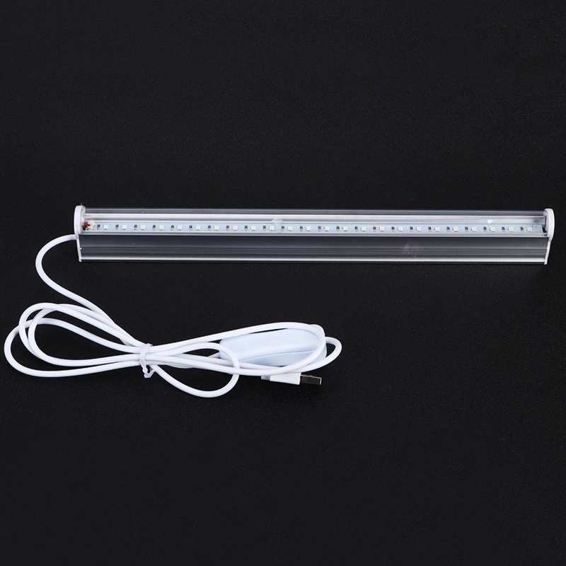 Jardim led cresce a luz 6w portátil uv led ultravioleta luz handheld lâmpada ultravioleta shadowless interface usb planta crescer luz