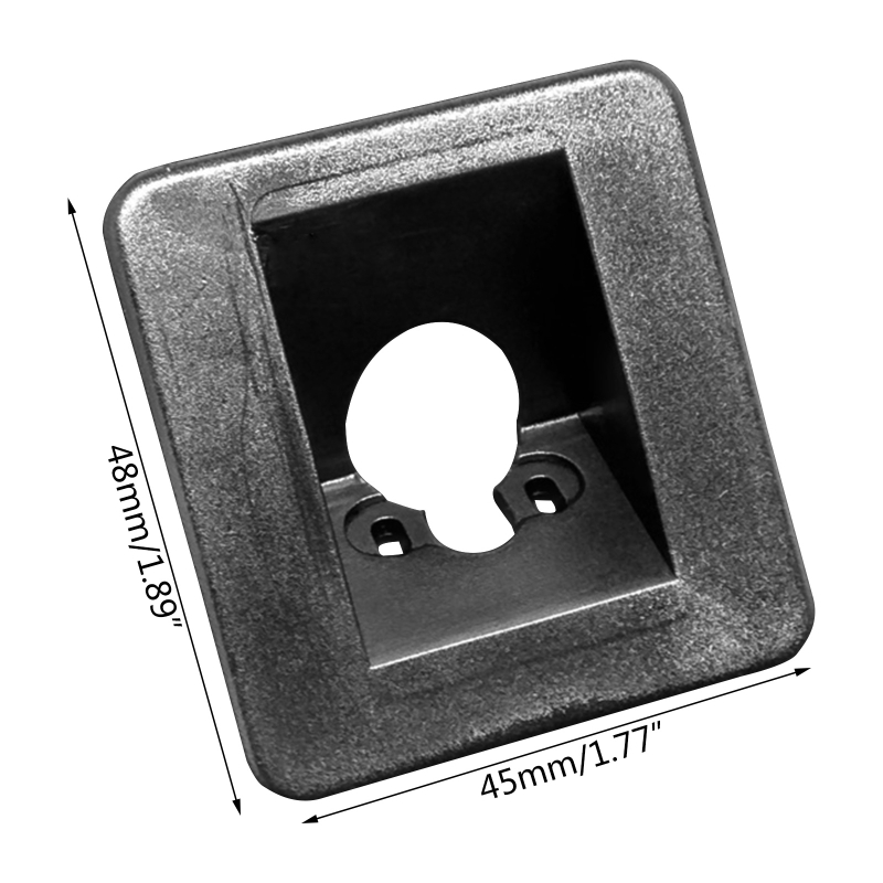 Bil bakkamera beslag plade lys montering universal køretøj bakre cam back up holder kompatibel med kia  k3 k3s