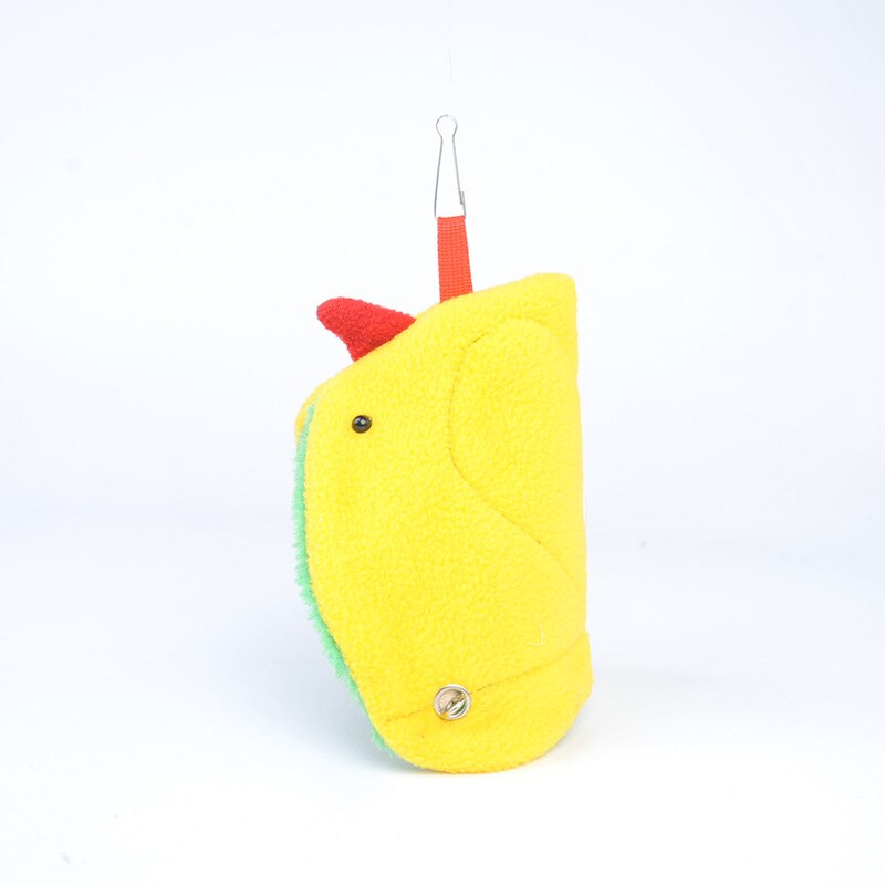 Bird Hanging Cave Cage Parrot House Hanging Cage Thick Plush Hammock Bird Toy Bird Nest Parrot Nest Warm Winter
