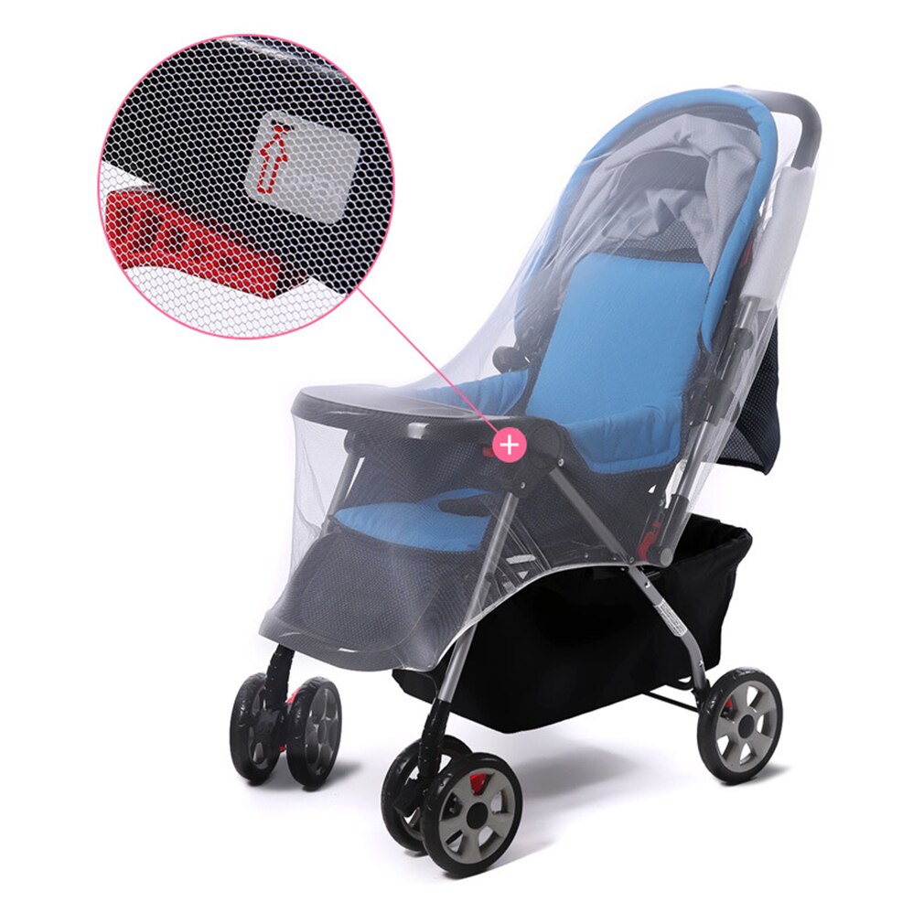 Newborn Toddler Infant Baby Stroller Crib Netting Pushchair Mosquito Insect Net Safe Mesh Baby Cart Mosquito Netting