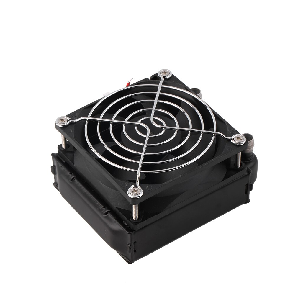 Aluminum 80mm Water Cooling Row With Fan For CPU Durable Cooling System Devices Computer Radiator Compact Heat Exchanger