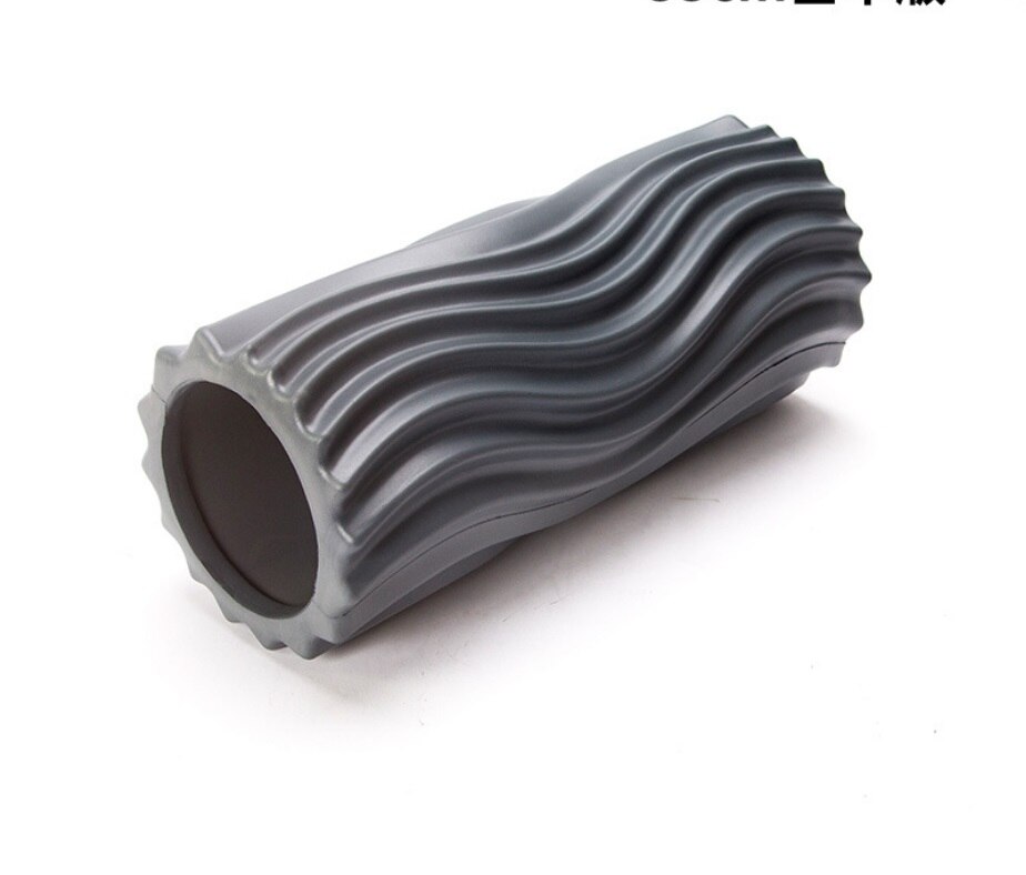 33cm 45cm skum skaft stovepipe rulle mace yoga kolonne yoga fitness massage yoga foam roller muskel relaxer: 33cm grå