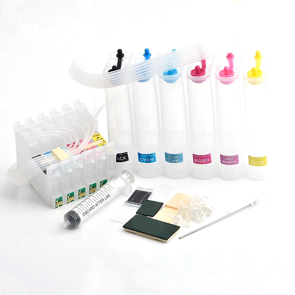 R300 CISS Continuous Ink Supply System For Epson Stylus Photo R300 R320 R300M R220 R200 R340 RX500 RX640 RX620 RX600