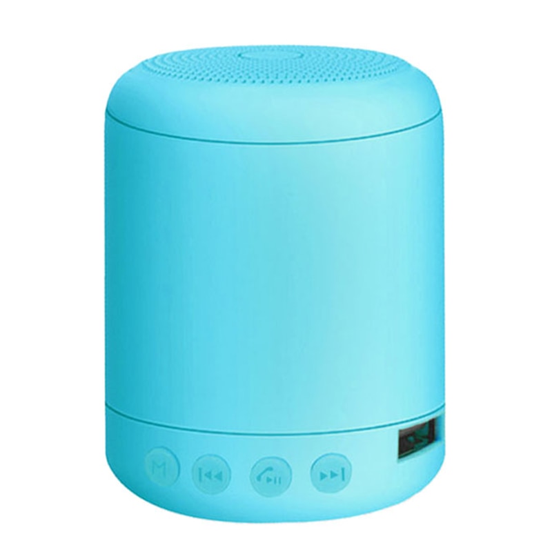 Macaron Mini 4.0 Bluetooth Speaker Draagbare Plastic Materiaal Knop Ingebouwde Lithium Batterij Bluetooth Speaker Ondersteuning TF USB