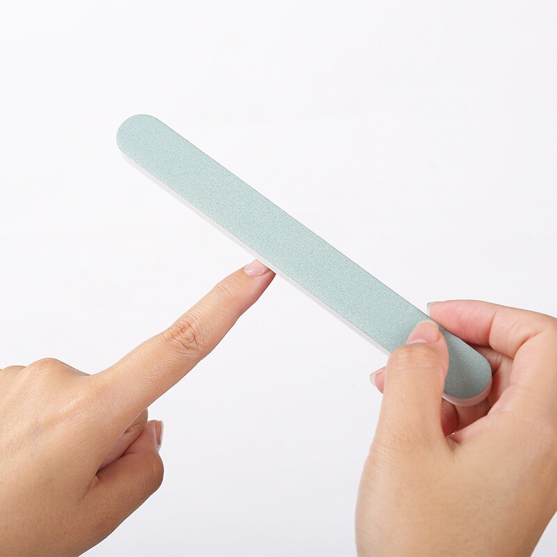Arte clavo svamp neglefil dobbelt side buffer negle manicure polish slibning negle buffer gør det selv negle art værktøjer