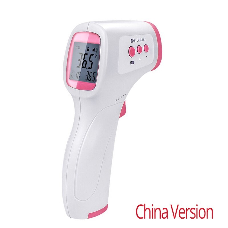 sin contacto Digital termómetro infrarrojo de bebé adulto frente fiebre contador de Sensor de temperatura Ir LaserTermometro Infrarojo: Chinese Version