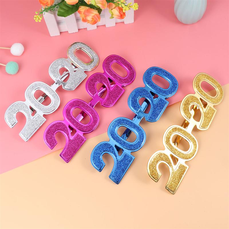 4pcs Year Party Photobooth Props Glasses Frames Fun Spectacles Frames Party Supplies Accessories Photo Prop 1pc 2pc A35