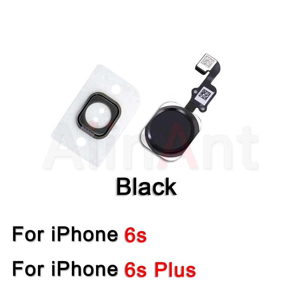Aiinant Originele Home Knop Flex Voor Iphone 5 S Se 6 6 S 7 8 Plus 8 Plus 7Plus terug Thuis Flex Kabel Functie Vergadering: For 6-6Plus Gold