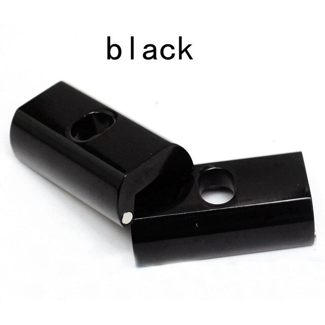 1 paire de plaques de serrage de charnière aceoffix avec aimant + levier de serrage de charnière pour vélo brompton aimant c boucle 31g: C noir