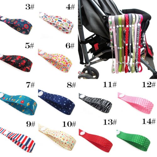 Knap stil anti-dropbaby klapvogn legetøj anti-tabt rem børn reb tilbehør klapvogn bælte