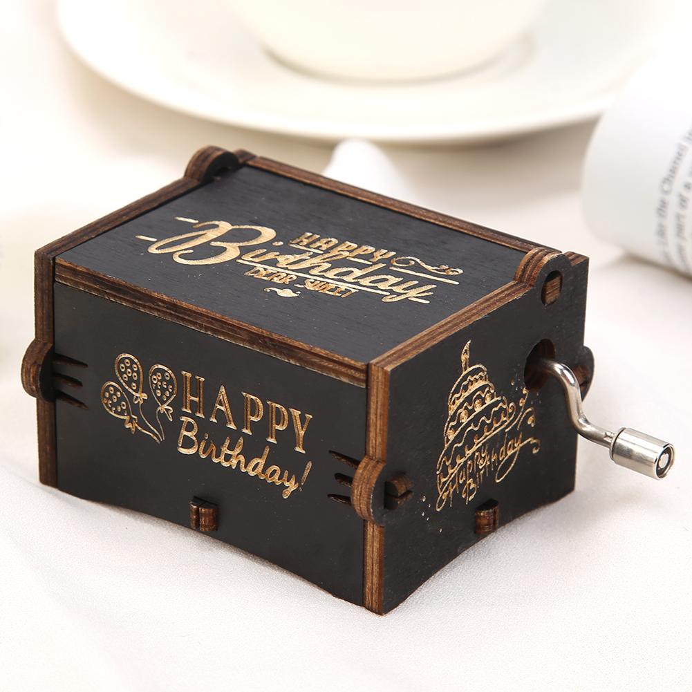 Legend Of Zelda Hand-Cranked Wooden Music Box - Mini Vintage Laser Engraved, Antique Home Decor & Gift