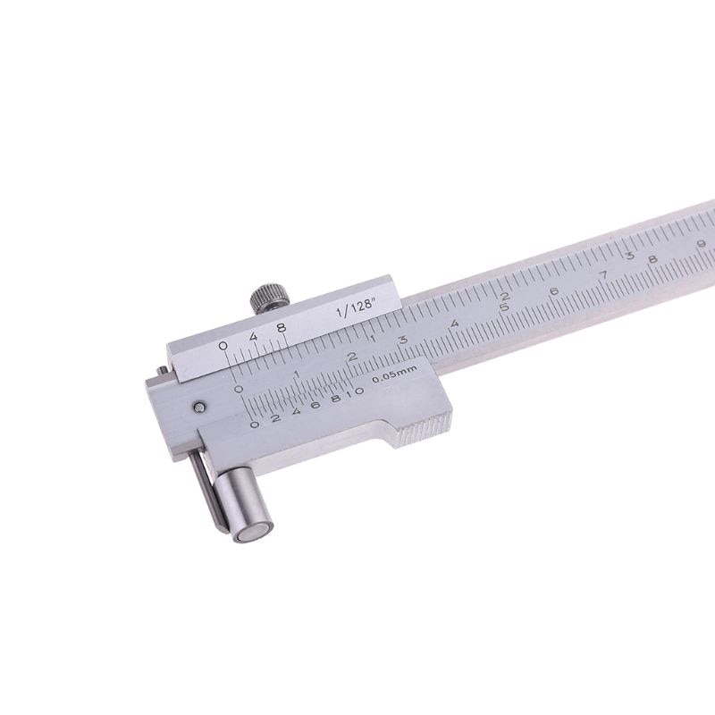 0-200mm/0.1mm Vernier Caliper with Carbide Scriber Parallel Gauge Measuring Tool