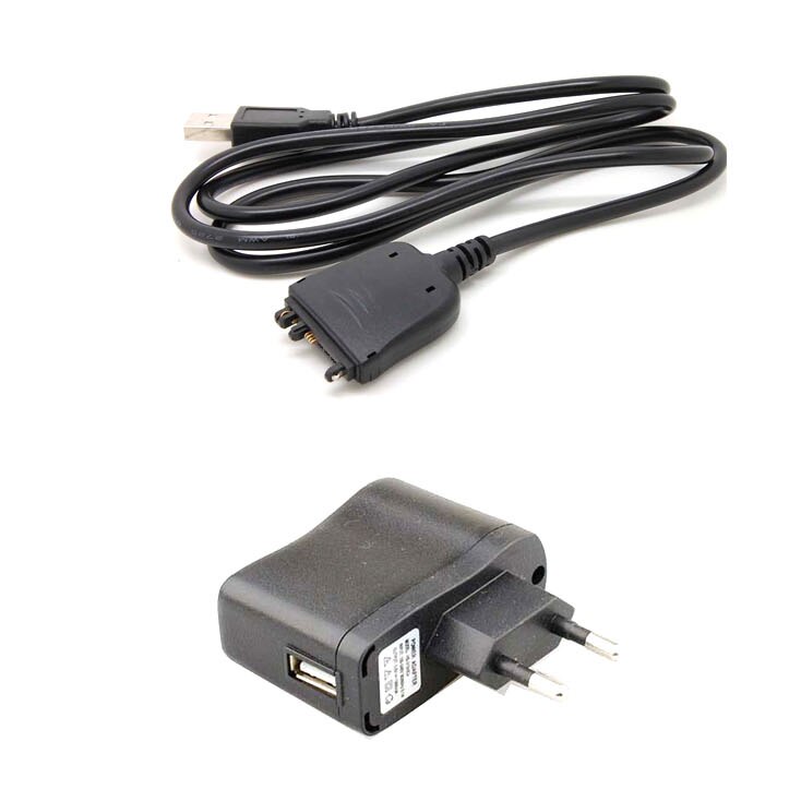 wall car charger USB DATA Cable for Palm Centro 685 690 Tungsten E2 e5 pda Palm Treo 650 680 700w 700p 700wx 750v 755p LifeDrive: EU wall charger