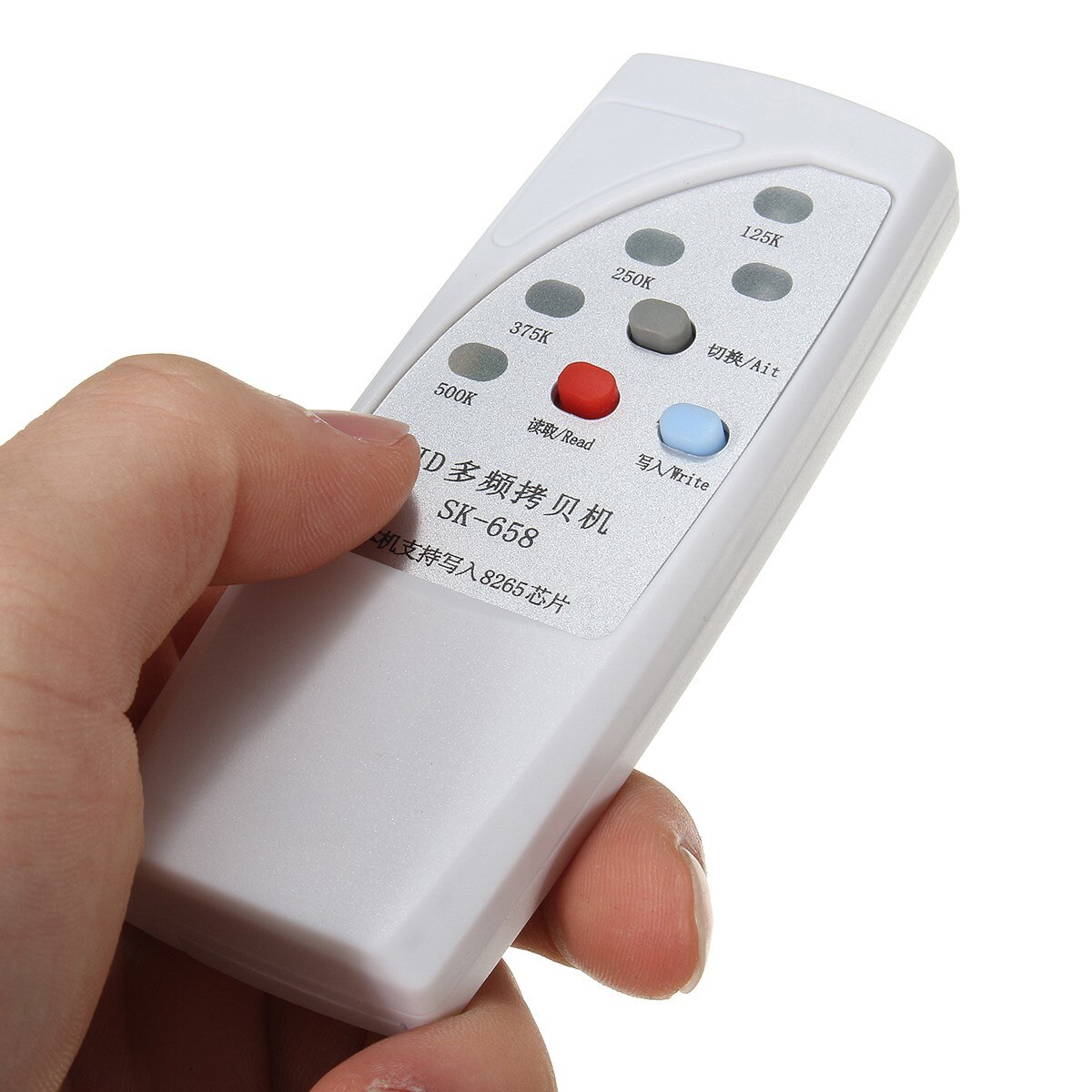 Safurance SK-658 13Pcs Handheld 125KHz RFID ID Card Reader Writer Copier Duplicator Programmer + 6 Pcs Cards+6 Pcs Tags