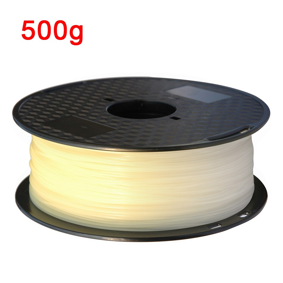PLA 1,75mm 1kg/500g/250g 3D Drucker Filament Vor Allem Ändern Farbe mit Licht 3D druck Material Weiß bis Rosa/Gelb/Blau: zu Gelb 500g