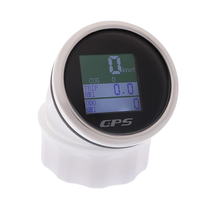 Tft -näyttö gps -nopeusmittari matkamittari trip cog 52mm 2 '' vedenpitävä digitaalinen auton nopeusmittarin mittari gps -antenni meriveneelle 9-32v