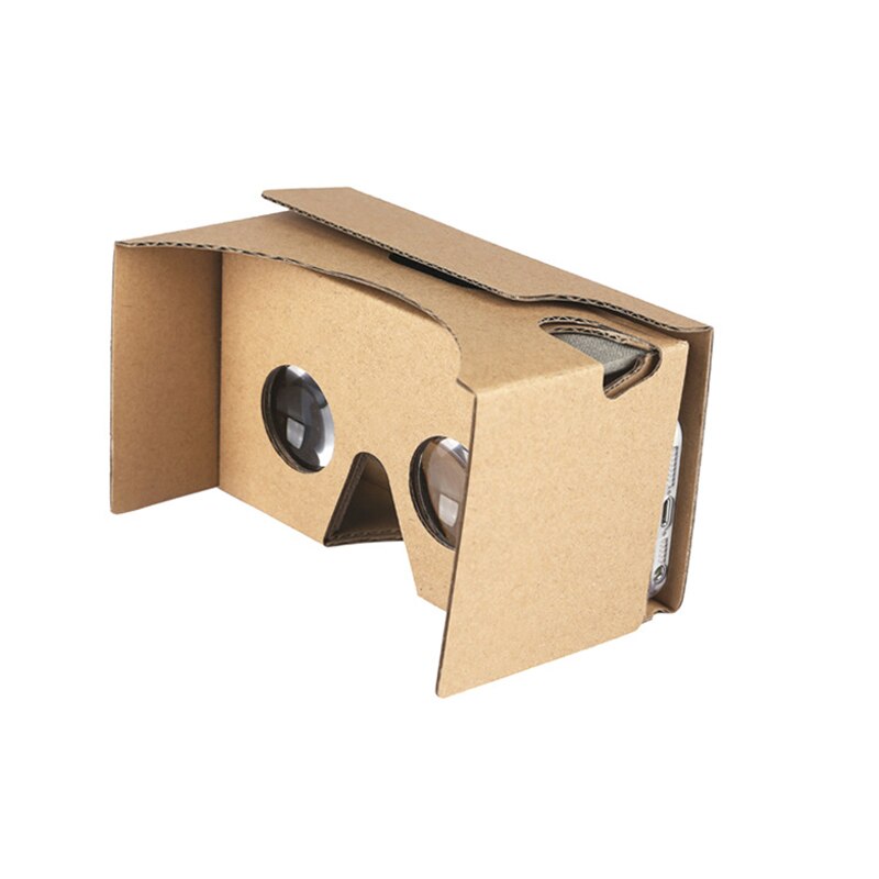 DIY Magnet Karton Virtuelle Realität VR praktisch 3D Anzeigen Gläser Für 5.0 &quot;Bildschirm VR 3D Gläser: Ursprünglich Titel
