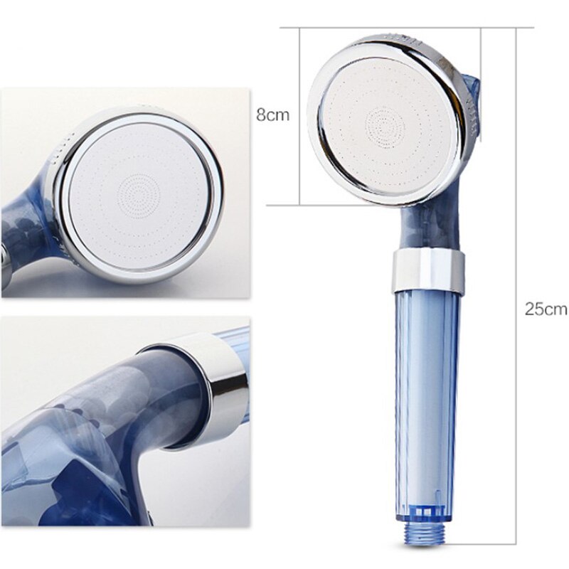 Schoon Douchekop Filter Pp Katoen Sprinkler Pressurized Water Saving Verwijderbare Hand-Held Douchekop