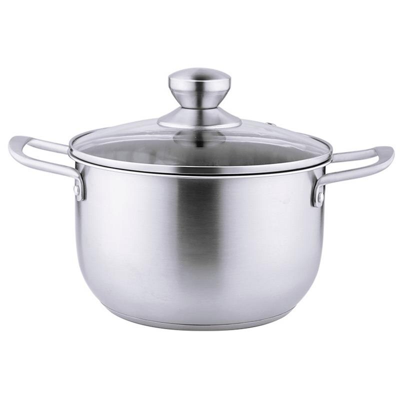 Stainless Steel Three Layer Thick Steamer Pot Soup Steam Pot Universal Cooking Pots For Induction Cooker Gas Stove Steam Pot: 01