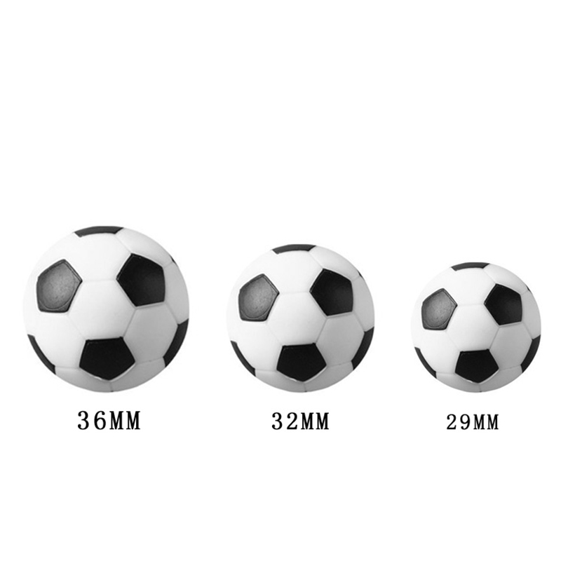 4 Pcs Foosball Tabelle Fußball Kunststoff Fußball Ball Fußball Fussball Soccerball Sport Runde Indoor Spiele