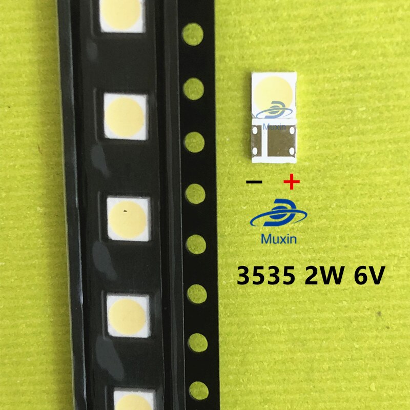 200Pcs Voor Lcd Tv Reparatie Lg Led Tv Backlight Strip Verlichting Met Light-Emitting Diode 3535 Smd Led kralen 6V